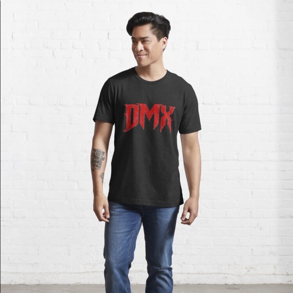 DMX Graphic T Shirt Short Sleeve Crew Neck NWOT Ruff Ryders Dog Hip Hop